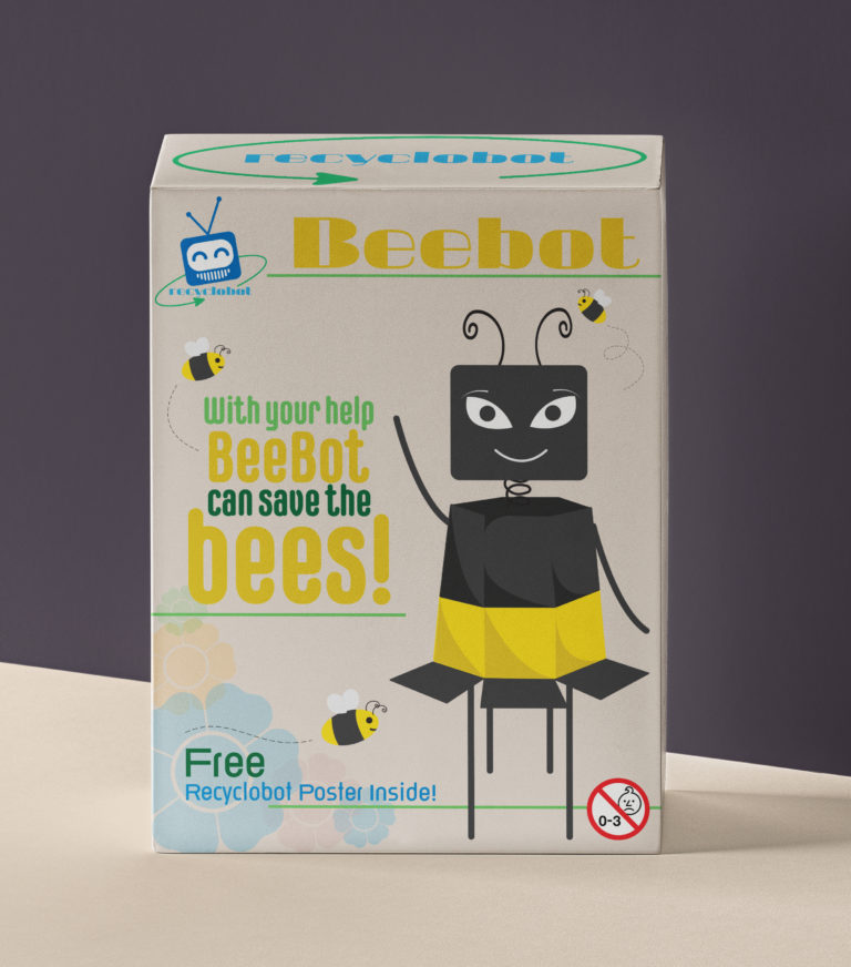 Recyclobot Branding: Package Design