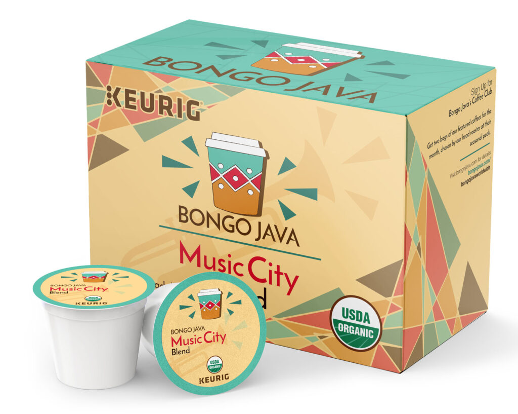 Bongo Java Rebranding: Package Design - Keurig Box