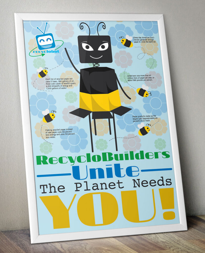 Recyclobot Branding: Poster