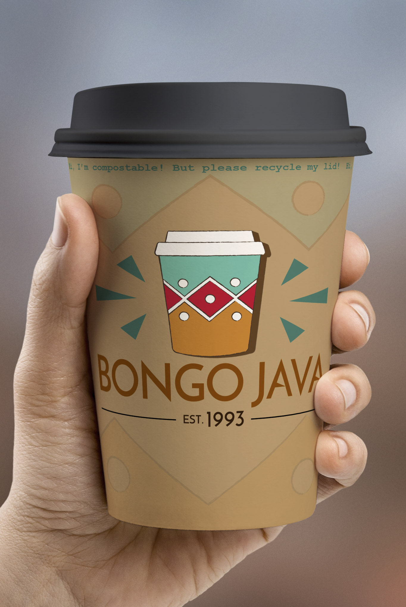 Bongo Java UI/UX Rebrand - Mycala McKay