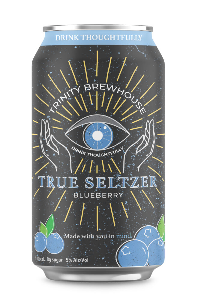 True Seltzer Line Extension Blueberry Can