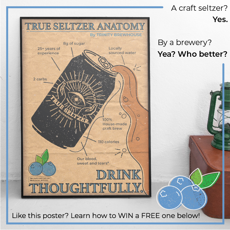 True Seltzer social media marketing graphic