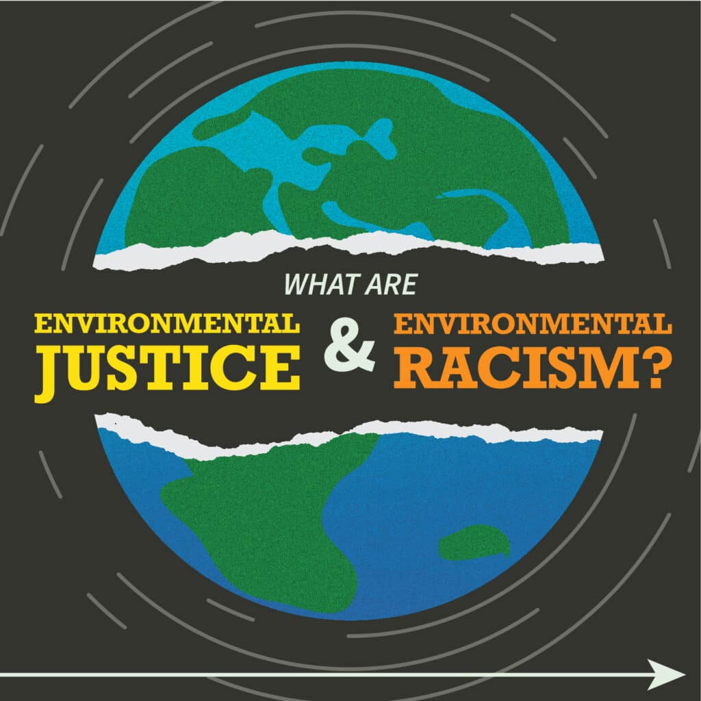 What are environmental justice and Environmental Racism Graphic